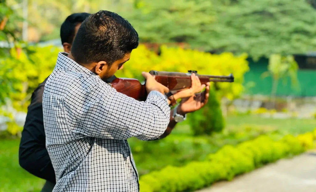 Archery and rifle shooting Arangala Shooting activities Sri Lanka Adventure sports Arangala Rifle shooting experience Archery practice sessions Outdoor shooting adventures